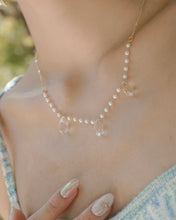 Load image into Gallery viewer, Rain - Pearl x Droplet Necklace
