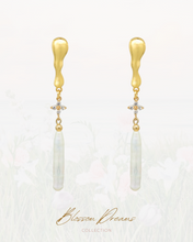 Load image into Gallery viewer, Pearl Poetry - 18KGP Earrings
