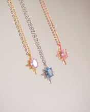 Load image into Gallery viewer, THE STAR - Necklace ✦ 925 Silver ™ + 14K Rose Gold
