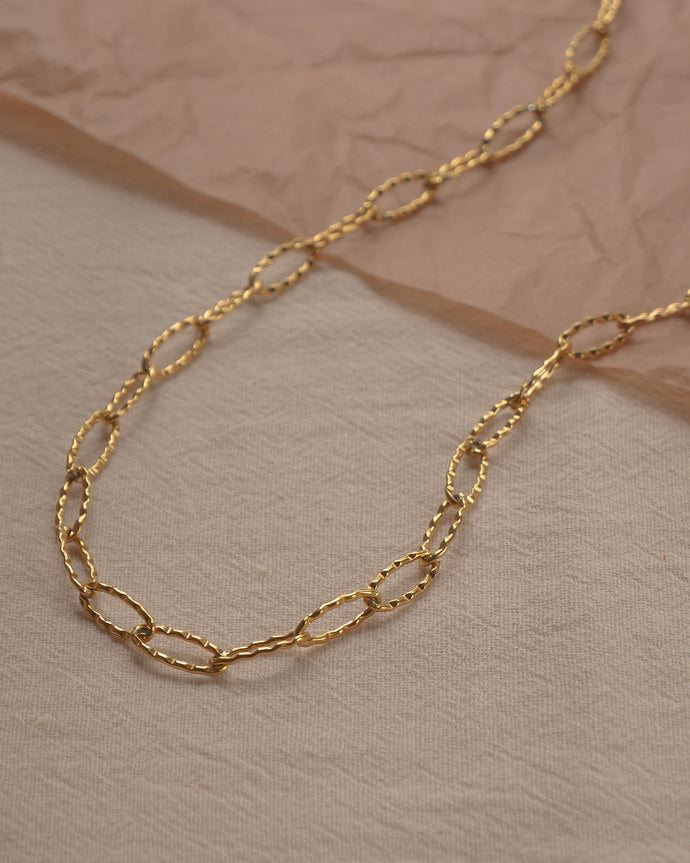 All you need - Texture Chain Necklace *Waterproof