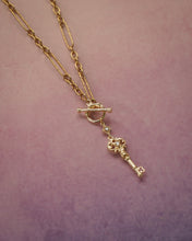 Load image into Gallery viewer, GLOW KEY - Gold Toggle Necklace ✦ Semi-Waterproof
