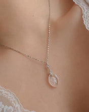 画像をギャラリービューアに読み込む, Eternal Rose Ver.1 - Silver Necklace ✦ Waterproof™
