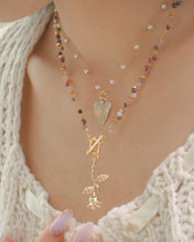 Load image into Gallery viewer, 【碧璽】ROSIE - Tourmaline Beaded Toggle Necklace

