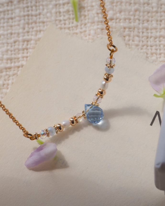 【冰藍琉璃】Skylight - Necklace