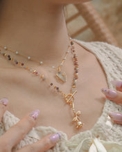 Load image into Gallery viewer, 【碧璽】ROSIE - Tourmaline Beaded Toggle Necklace
