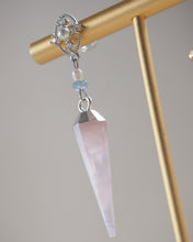Load image into Gallery viewer, 【限量版粉水晶石】SKYLAR - Earrings ✦ 925 Silver ™

