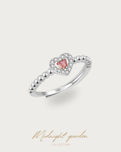 Load image into Gallery viewer, SWEETIE PINK - Silver Ring
