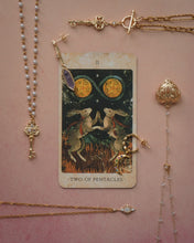 Load image into Gallery viewer, GLOW KEY - Gold Toggle Necklace ✦ Semi-Waterproof
