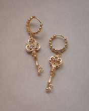 Load image into Gallery viewer, FAIRY GLOW KEY - Gold Earrings
