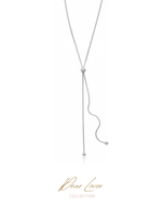 TWISTED - Silver Necklace ✦ Waterproof™