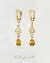 Load image into Gallery viewer, GLOWSTONE • YELLOW - Glazed Earrings ✦ 925 Silver ™
