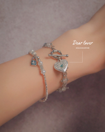 【天然海藍寶】DEAR LOVER - AquamarineBracelet