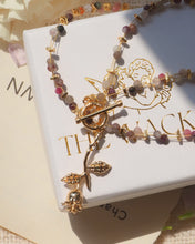 Load image into Gallery viewer, 【碧璽】ROSIE - Tourmaline Beaded Toggle Necklace
