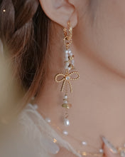 Load image into Gallery viewer, BALLET - Pearl Ribbon Earrings ✦ Limited Edition
