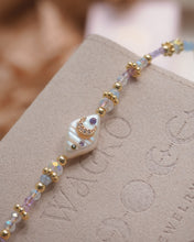 將圖片載入圖庫檢視器 【海藍寶紫水晶】OVER THE MOON - Bracelet
