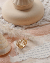 Load image into Gallery viewer, Leaf - Gold Ring *Waterproof
