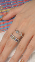 Load image into Gallery viewer, Full Spirit &amp; Bright - 18KGP Silver Rings
