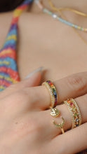 Load image into Gallery viewer, Golden Hour Collection - 18KGP Gold Rings
