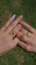 Load image into Gallery viewer, Giza - 18KGP Evil Eye Ring
