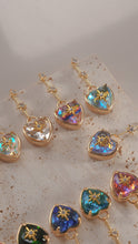 將圖片載入圖庫檢視器 Heart Bliss 06 - 14KGP Heart Earrings
