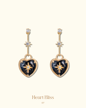 將圖片載入圖庫檢視器 Heart Bliss 07 - 14KGP Heart Earrings
