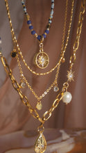 Load image into Gallery viewer, Ethereal - Gold Titanium Steel Double Layered Necklace *Waterproof
