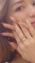 Load image into Gallery viewer, Golden Hour Collection - 18KGP Gold Rings
