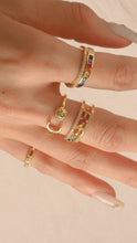 Load image into Gallery viewer, Golden Hour Collection - 18KGP Gold Rings
