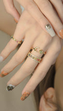 將圖片載入圖庫檢視器 Golden Hour Collection - 18KGP Gold Rings
