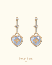 Load image into Gallery viewer, Heart Bliss 06 - 14KGP Heart Earrings
