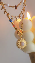 將圖片載入圖庫檢視器 Vivace - Gold Titanium Steel Boho Necklace *Waterproof
