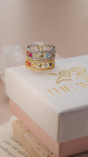 Load image into Gallery viewer, Golden Hour Collection - 18KGP Gold Rings
