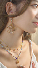 Load image into Gallery viewer, Ethereal - Gold Titanium Steel Double Layered Necklace *Waterproof
