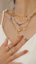 將圖片載入圖庫檢視器 Ethereal - Gold Titanium Steel Double Layered Necklace *Waterproof
