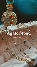 將影片載入圖庫檢視器並播放，Agate Stone Bracelet

