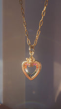 將圖片載入圖庫檢視器 Fallen Angel • Gold Titanium Steel Rainbow Cupid Necklace (waterproof) *防水物料
