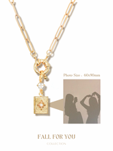 Load image into Gallery viewer, Dear You - Hidden Photo Inside Necklace
