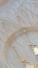 Load image into Gallery viewer, My Letter Tag Toggle Gold Necklace
