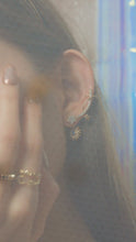 Load image into Gallery viewer, Light Seeker - CZ Star Cuff Earrings
