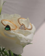 Load image into Gallery viewer, One Promise - 18KGP Heart Ring
