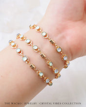 Load image into Gallery viewer, My Vibes  - Opal Initial Bracelet / 字母訂製
