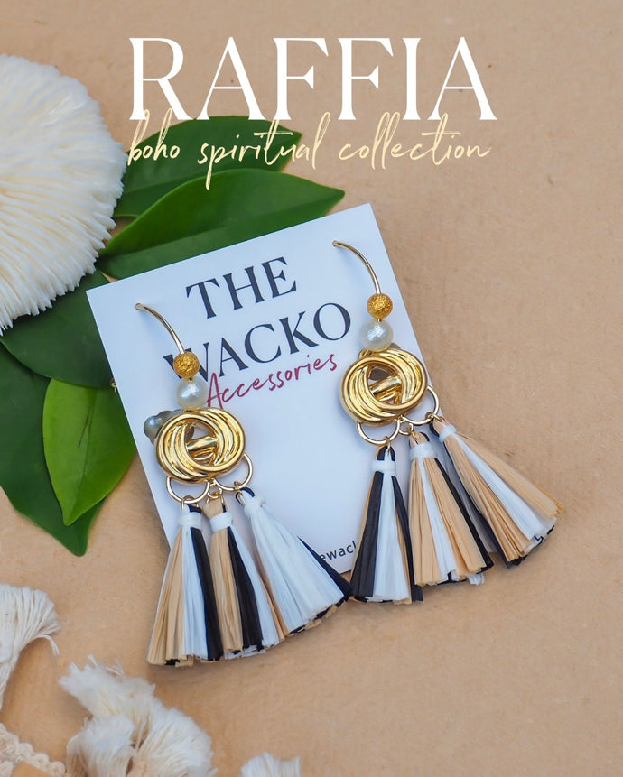 Raffia Earrings