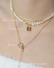 將圖片載入圖庫檢視器 VINTAGE 1973 SET - 18K NECKLACE SET
