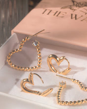 將圖片載入圖庫檢視器 Ditto Heart • 18K Gold Vermeil Earrings
