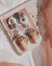 Load image into Gallery viewer, Boho Pillar - 18K Handicraft Earrings
