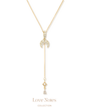 將圖片載入圖庫檢視器 Luna Shine - Gold Titanium Steel Necklace *Waterproof
