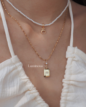 將圖片載入圖庫檢視器 Luminous - Gold Titanium Steel Necklace (waterproof)防水物料
