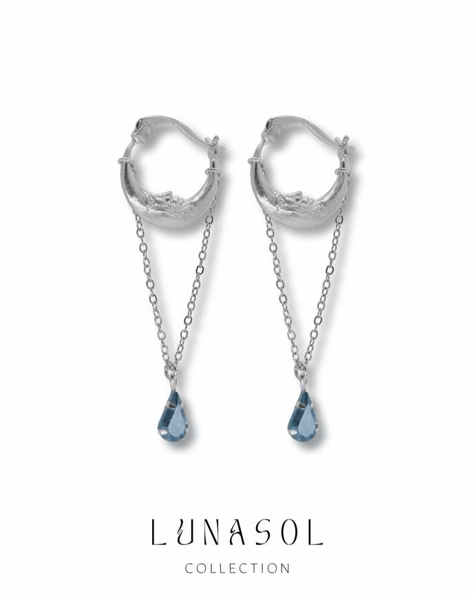 Silver Lunasol - Earrings