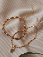 將圖片載入圖庫檢視器 Retro Monica - 18K Necklace &amp; Bracelets
