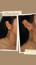 Load image into Gallery viewer, EARRINGS - CLEAR DROP
